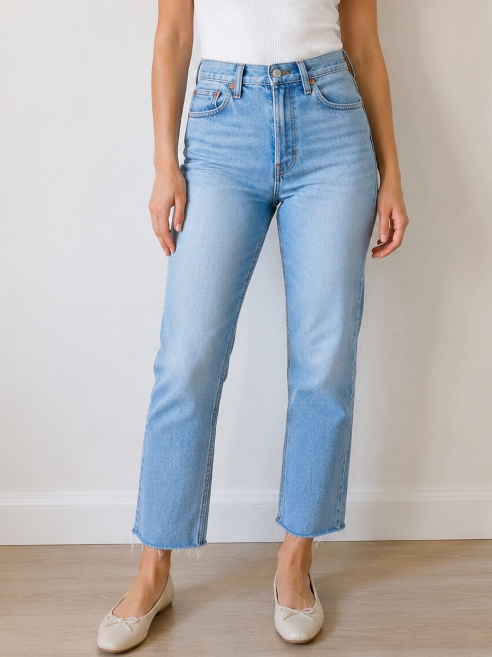 Madewell Perfect Vintage Wide-Leg Crop Jean 27P NWT